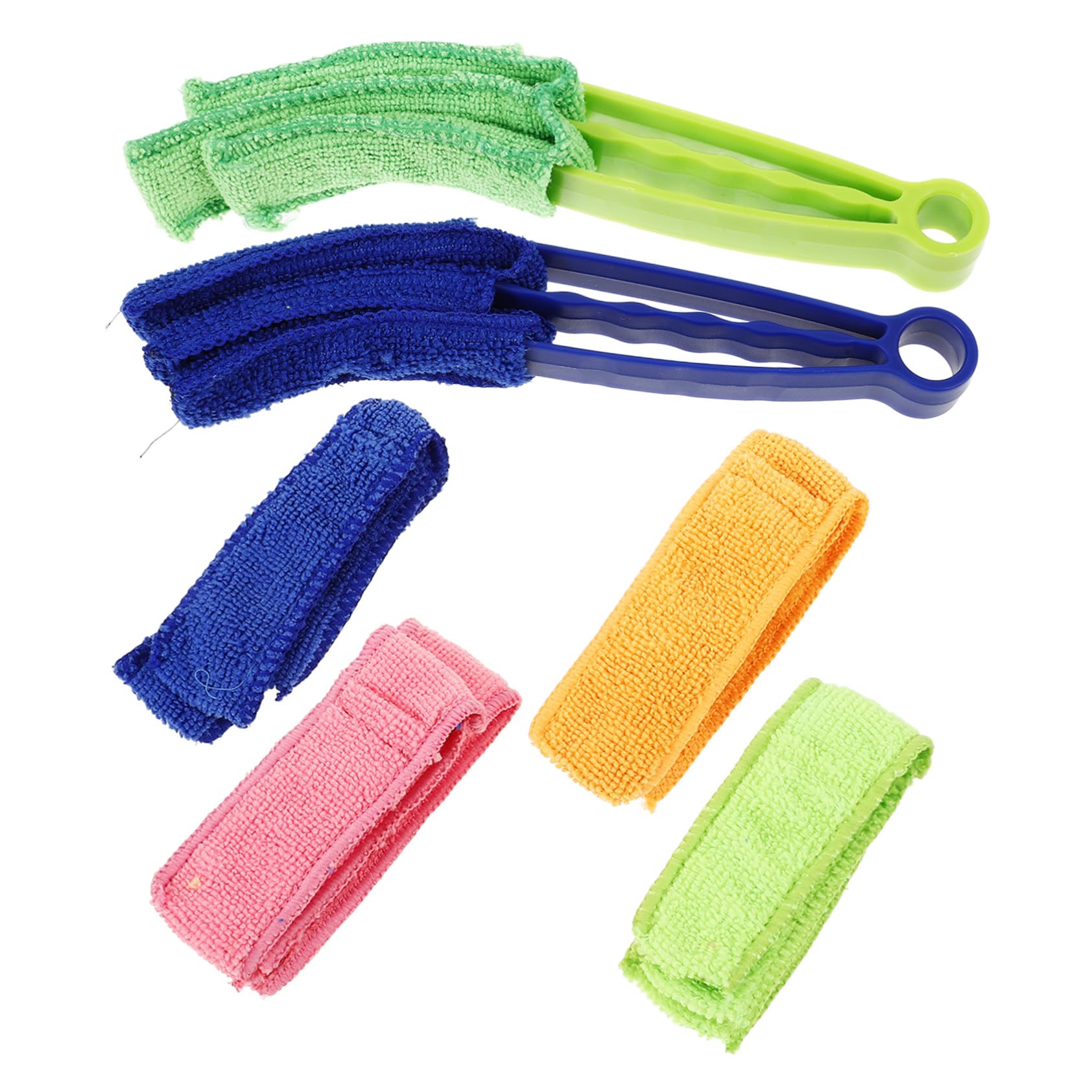 Hohopeti 3 Set Di Spazzole Per La Pulizia Manico Per Spolverare Delicatamente La Casa Prodotto Portatile Per Tende Da Pulitore Per Lavapavimenti Mini Piccola Spazzola Per