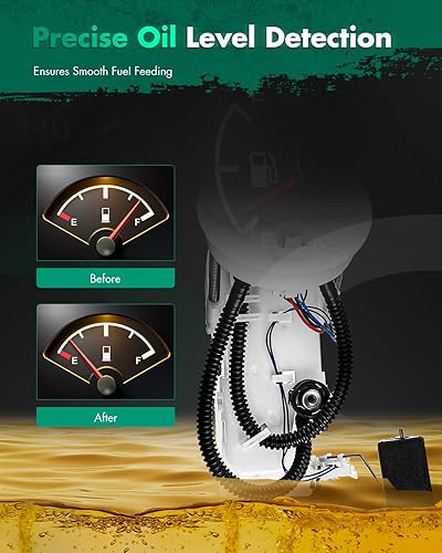 Miniatura 4 de SCITOO Compatible con bomba de combustible E8566M, montaje eléctrico de alto rendimiento para Honda Civic 2002 2003 2004 2005 L4 2.0L 1.7L 1.3L