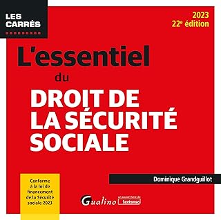 Laisse-moi te raconter comment j'ai réussi à obtenir un faux arrêt de travail en ligne : une expérience à ne pas reproduire 5 L'essentiel du droit de la Sécurité sociale: Conforme à la loi de financement de la Sécurité sociale 2023 (2023)