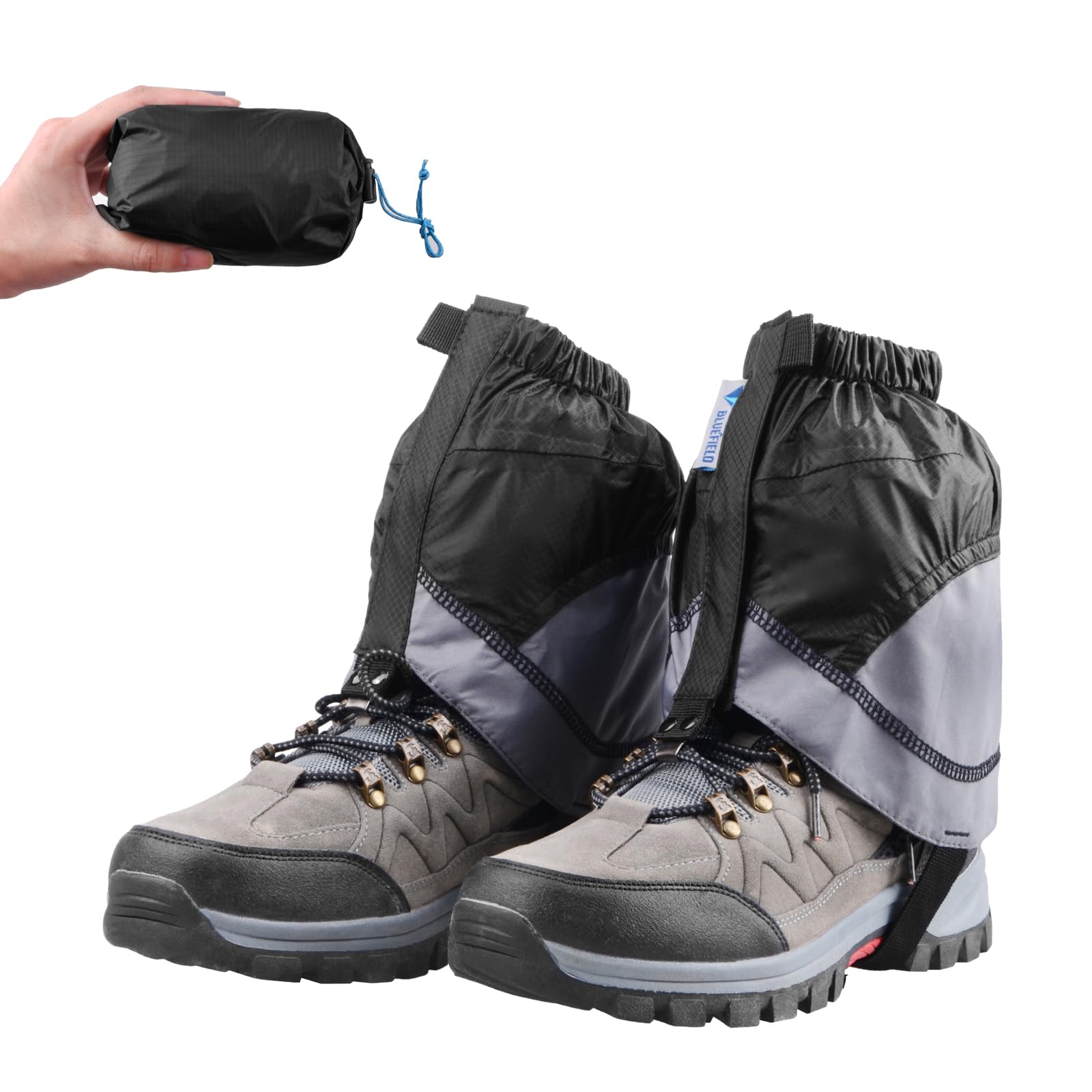 TRIWONDER Hiking Gaiters for Men Women Waterproof Ankle Leg Gaiters Lightweight Low Gators Snow Gaiters for Walking Backpacking