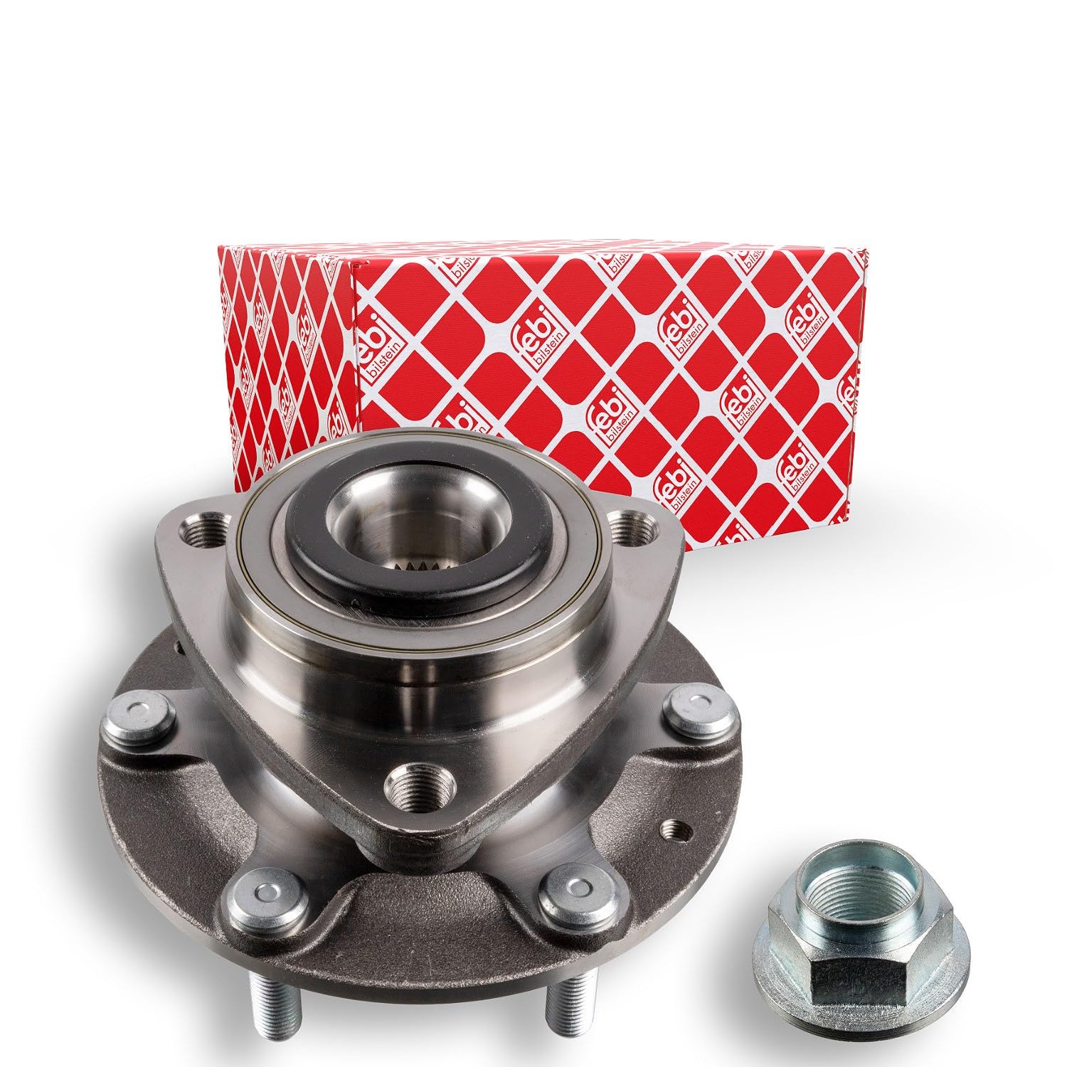 Wheel Bearing Kit fits KIA SEDONA Mk2 2.7 Front Left or Right 2006 on G6EA Febi