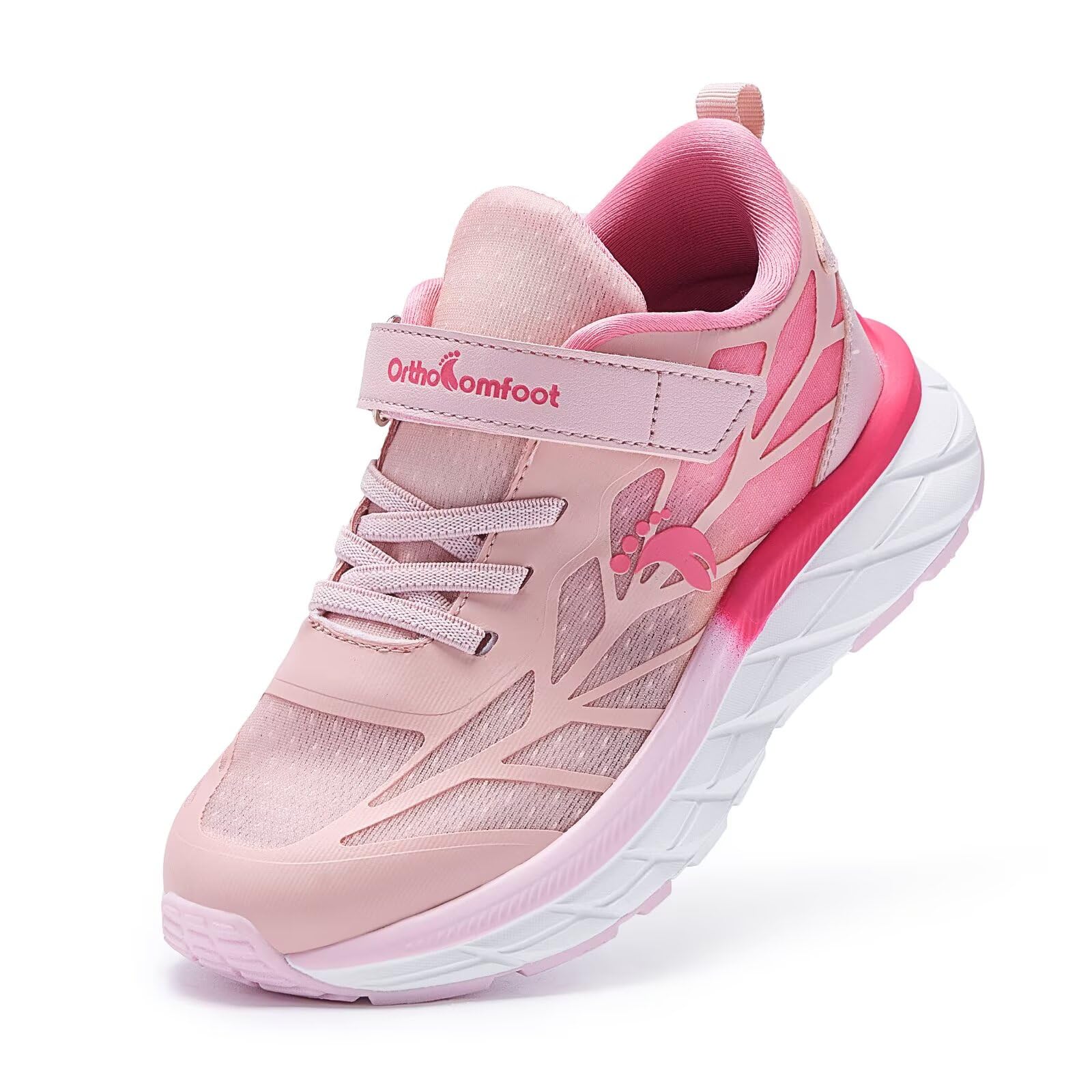 Kids Orthopedic Tennis Shoes for Boys and Girls: Comfortable Casual Plantar Fasciitis Arch Support Athletic Running Sneakers, Orthotic Breathable School Sports Walking Shoes for Foot and Pain Relief