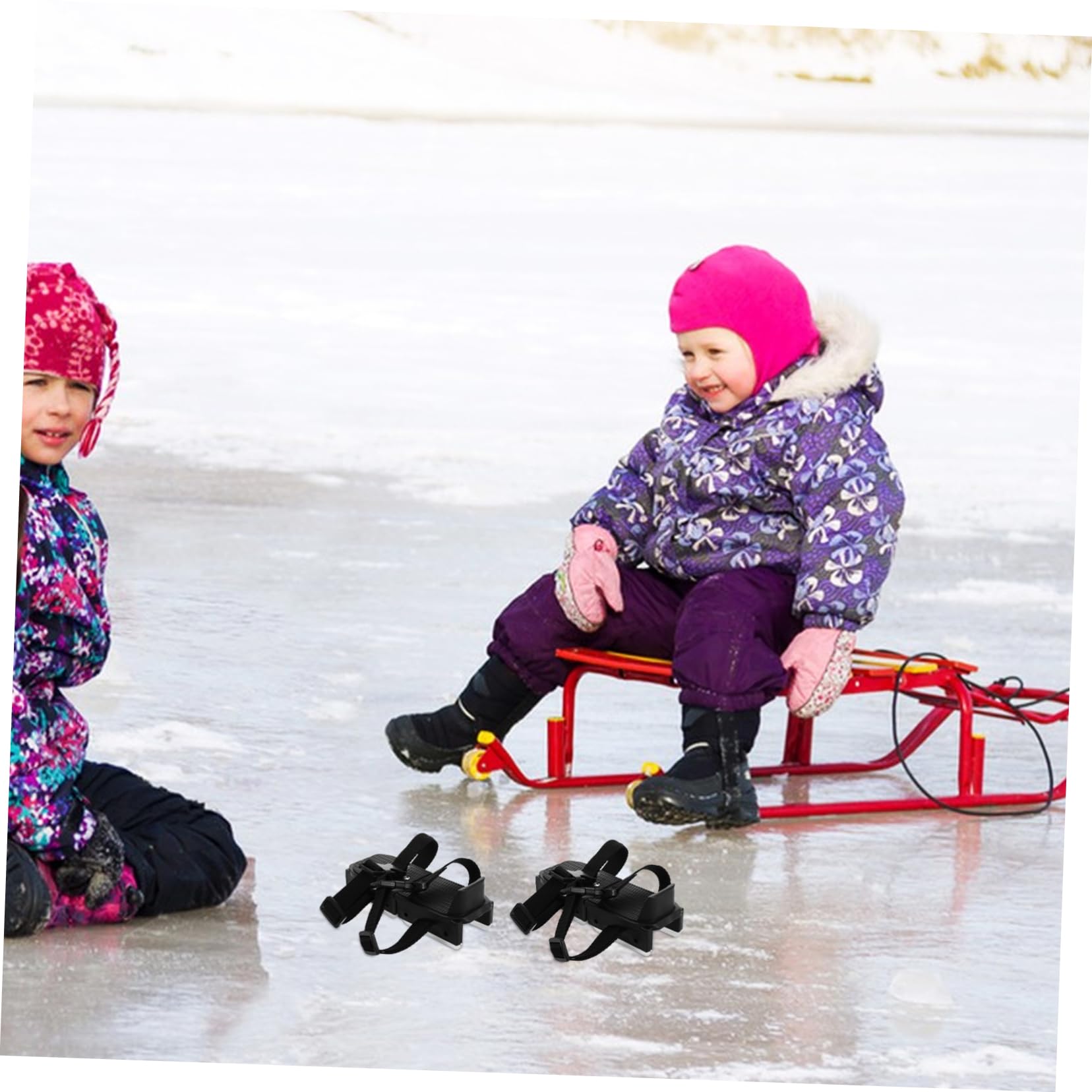 Eislaufschuhe für Kleinkinder Verstellbar 1 Paar für EIS und Schnee