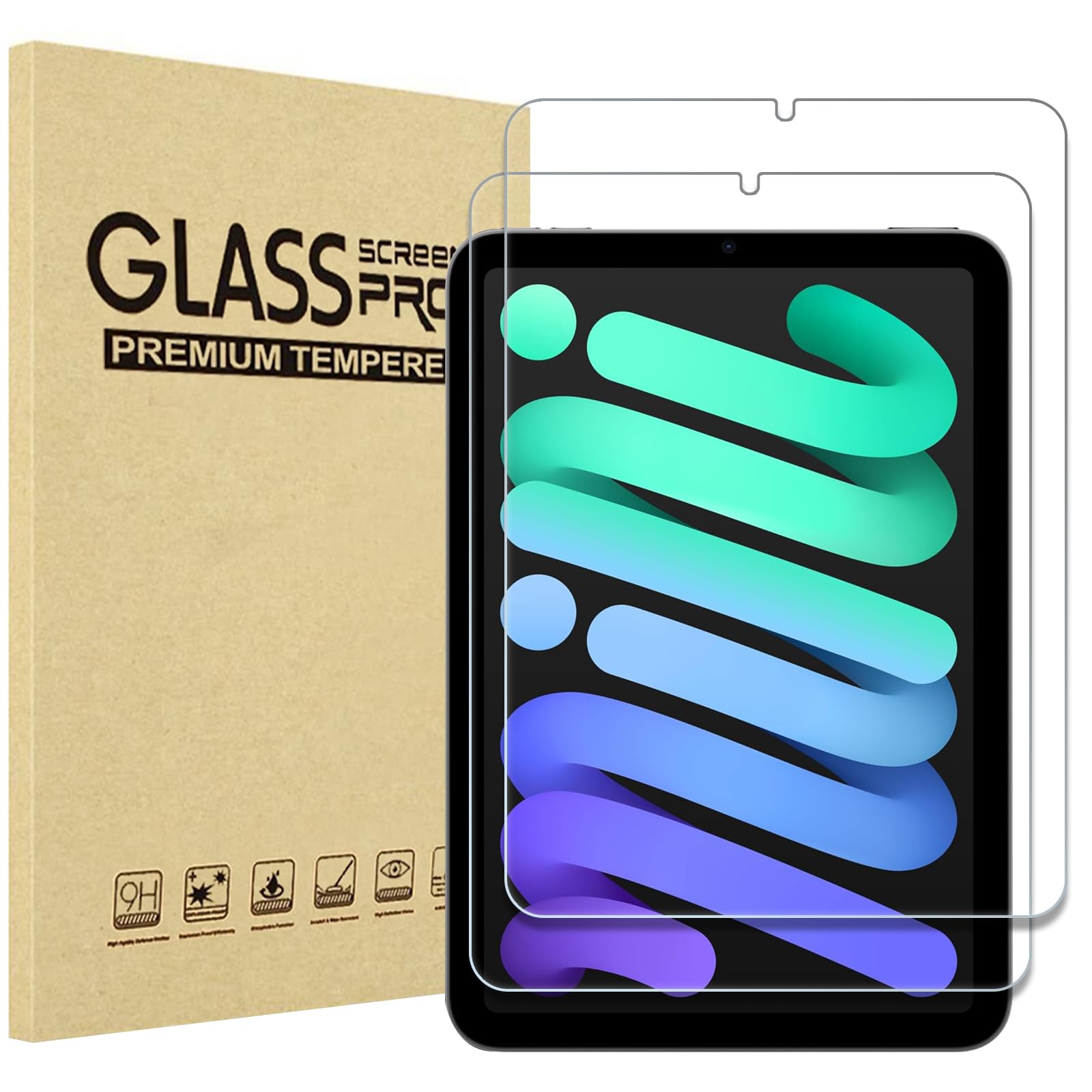 ProCase 2 Pcs Screen Protector for iPad A16 2025 11th 11" /10th 2022 10.9 — Amazon image 10