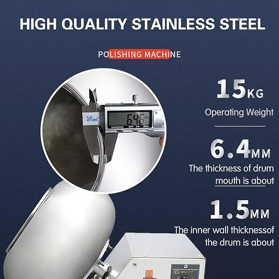Small Commercial Mini Chocolate Panning Machine - Electric Sugar Coating and Chocolate Polishing Machine for Sugar, Chocolate, Peanut Nut - Automatic Tablet Coating Machine