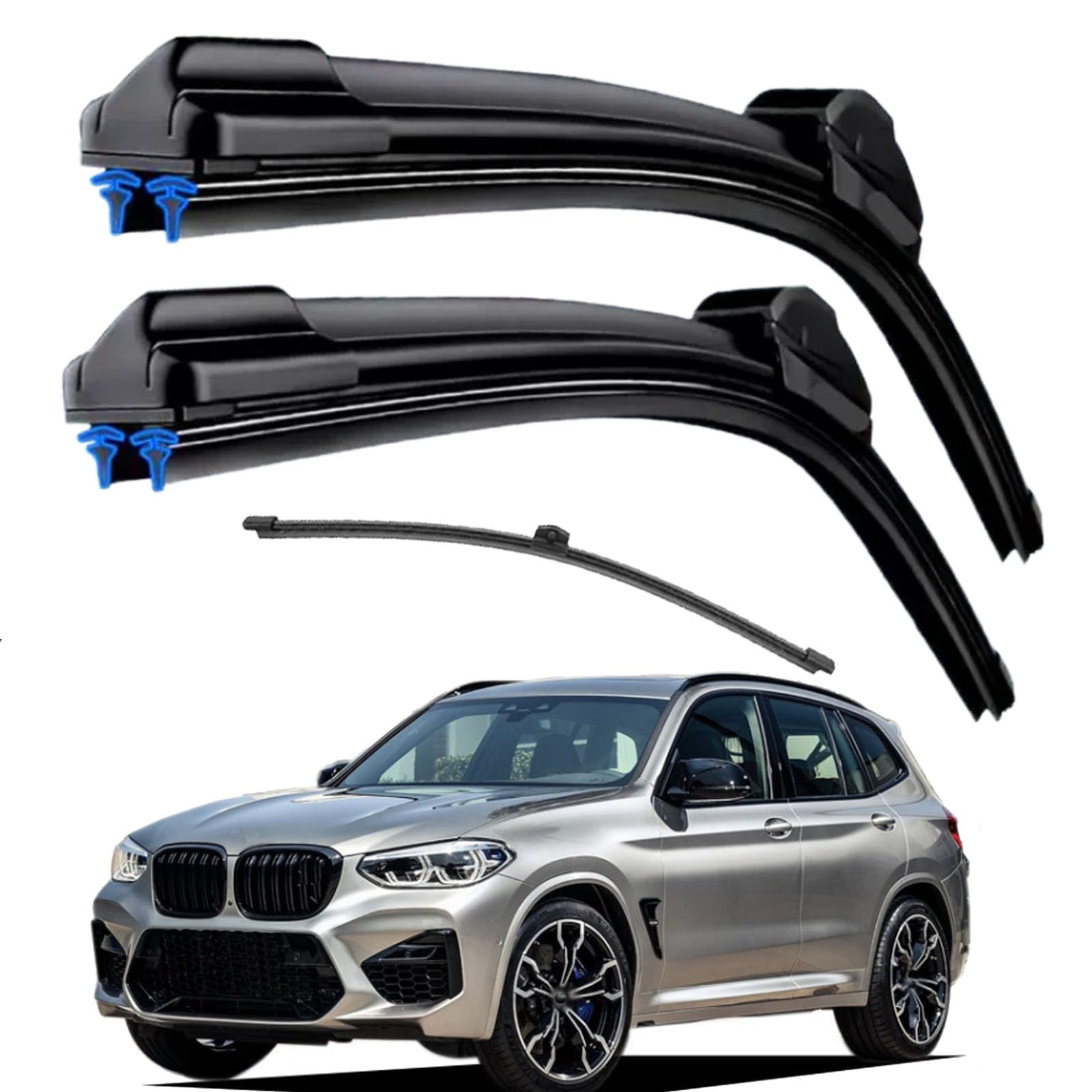 Photo 1 of HIDOFILT Windshield Wiper Blades Set (3) for BMW X3/X4