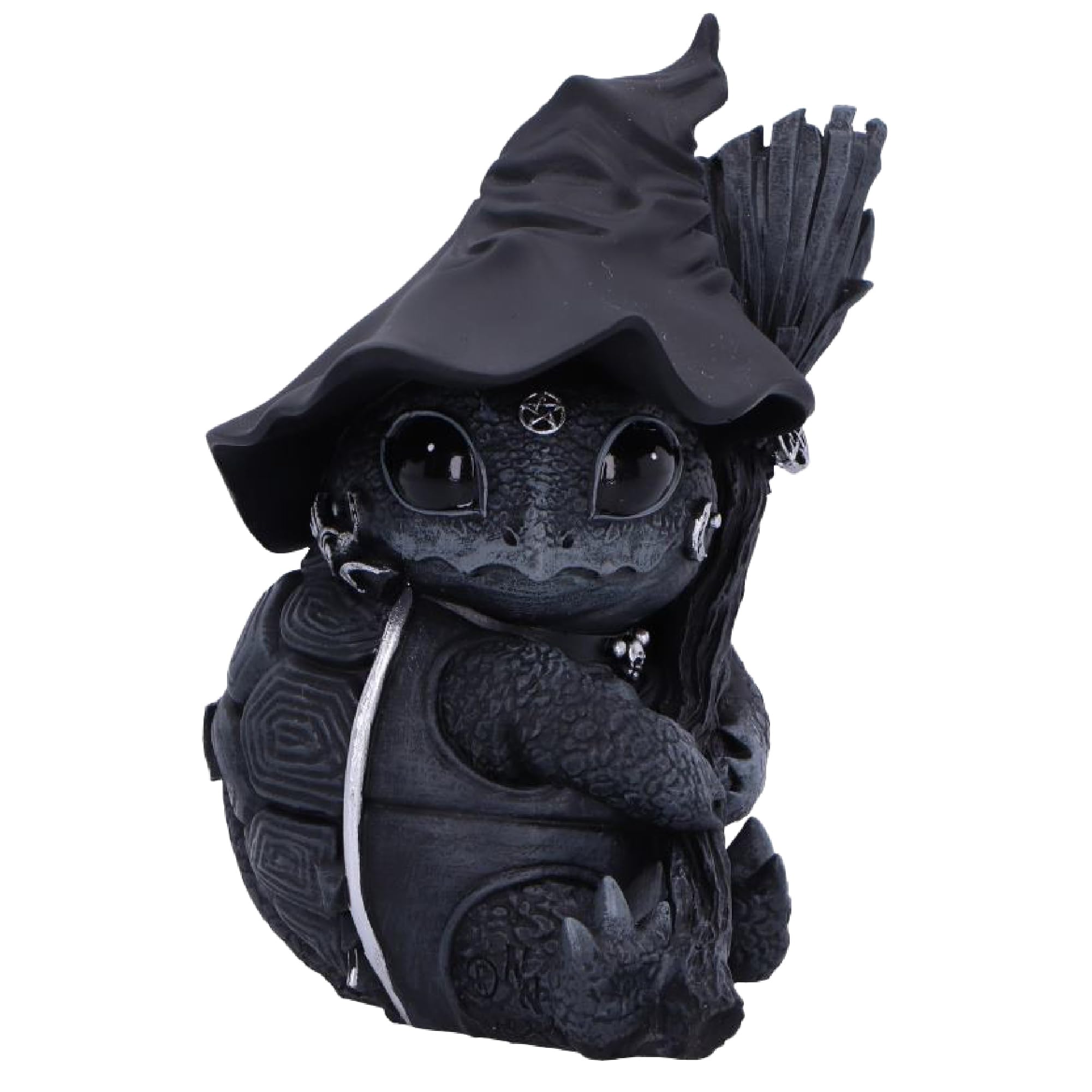 Nemesis Now Cult Cuties Adorable Occult Figurines, Bewitching Evil Spirit Creatures, Hand-Painted, Resin - Shellial, Turtle