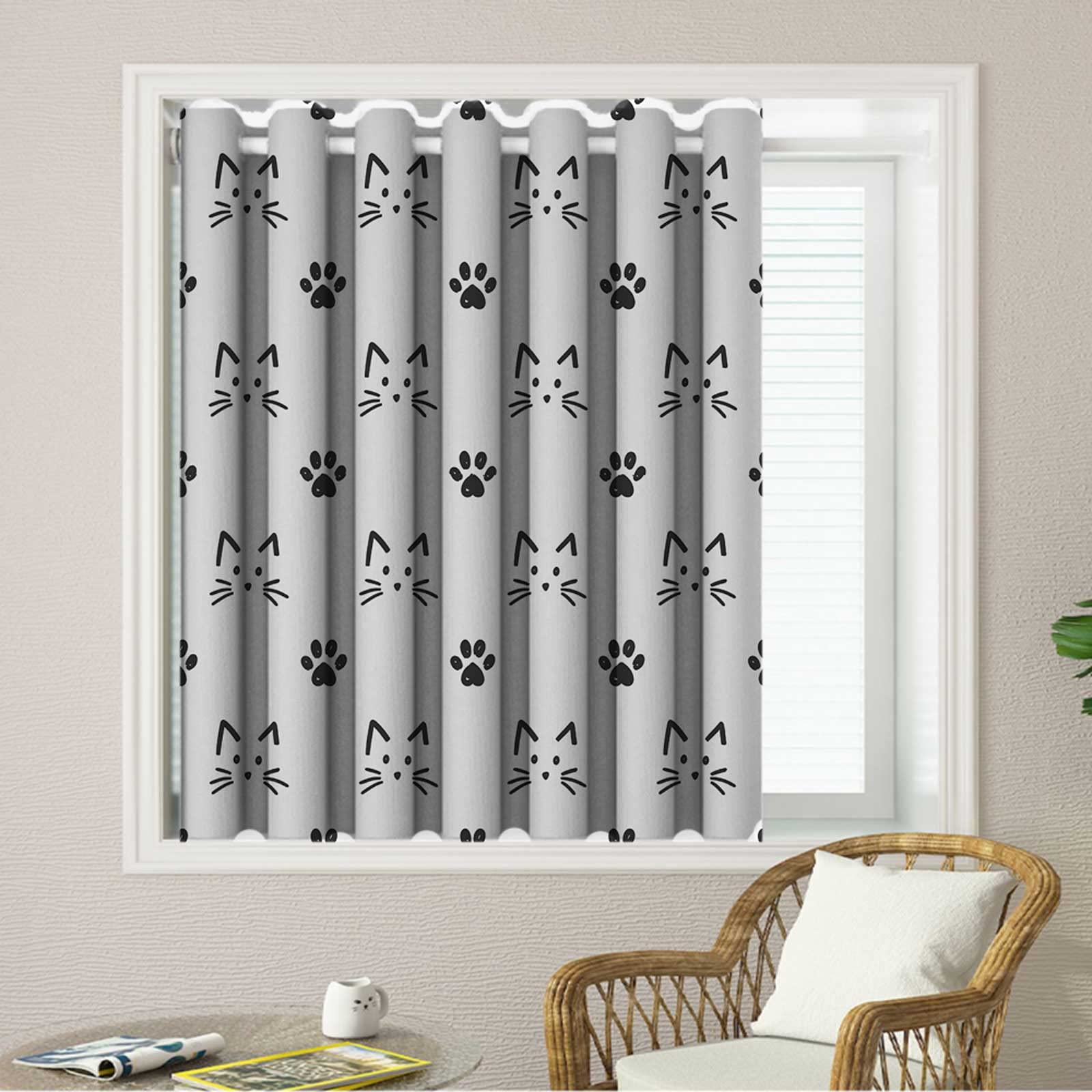 Amazon｜幅100cm 丈90cm 1枚入 カフェカーテン 小窓用 カーテン