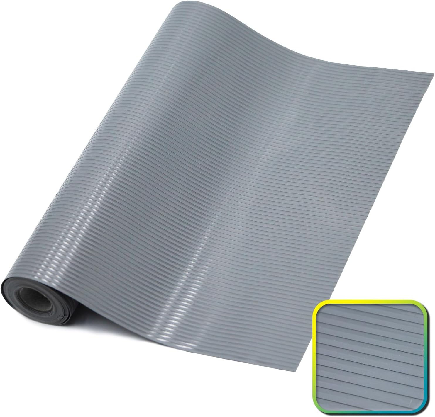 KAVUNION Shelf Liner, NonSlip Liner, Easy to Cut and Install, Washable Oil