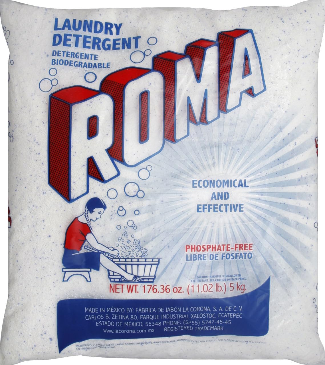 Roma, Laundry Detergent, 11.02 LB