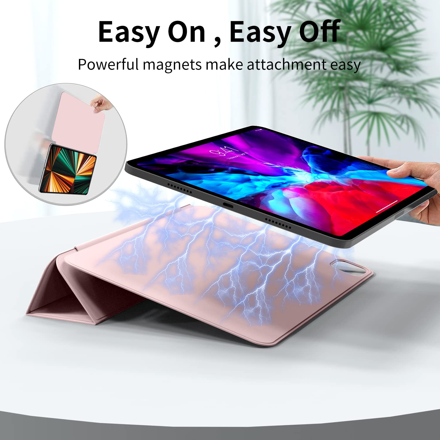 kenke iPad Pro 11 inch 2nd Generation Case, Strong Magnetic Ultra 