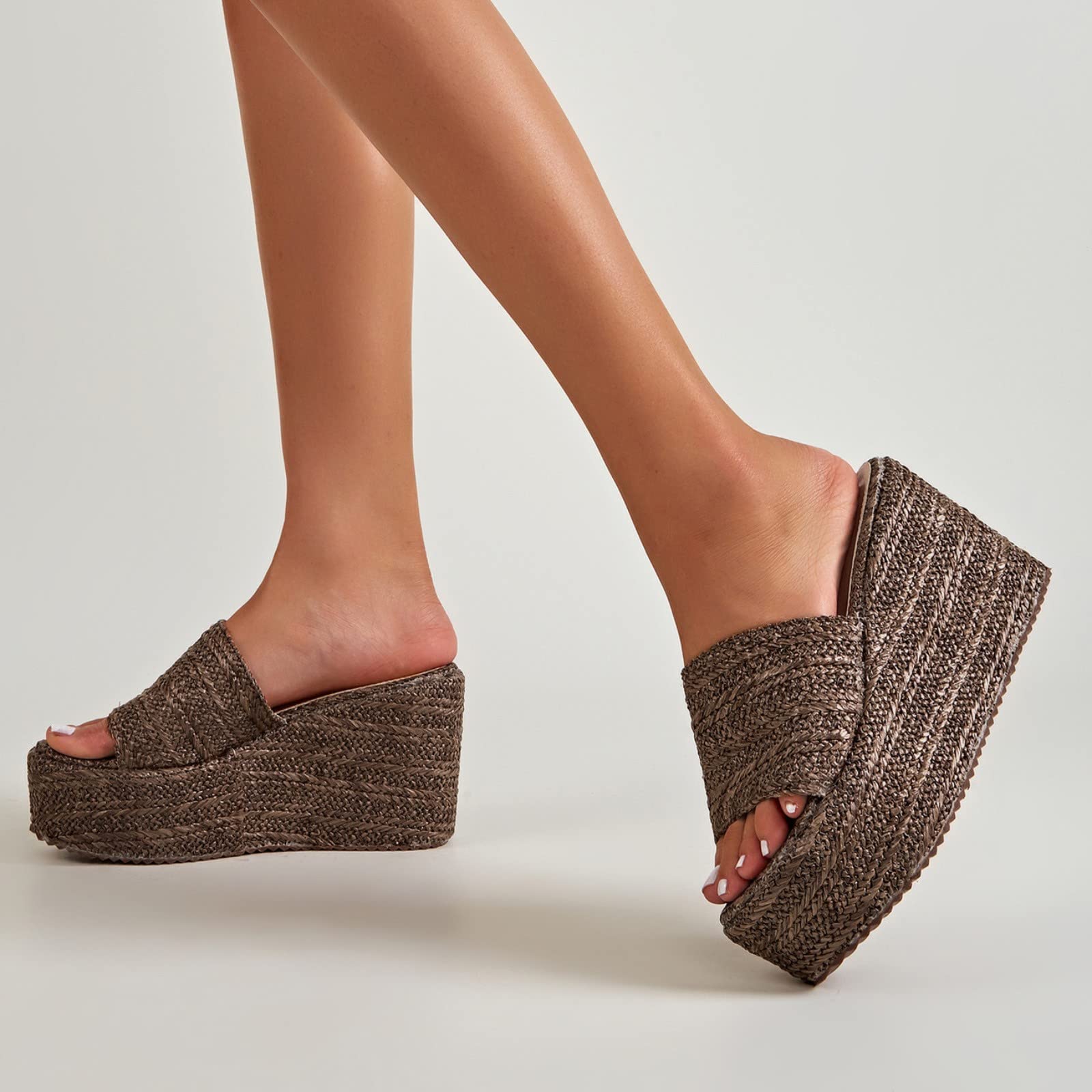 Generico Sandales Et Mules Pour Femmes Confortables LéGèRes AntidéRapantes Semelle Souple Respirantes Chaussures Femme éTé Mode Mules Support Pieds Larges Ville Plage