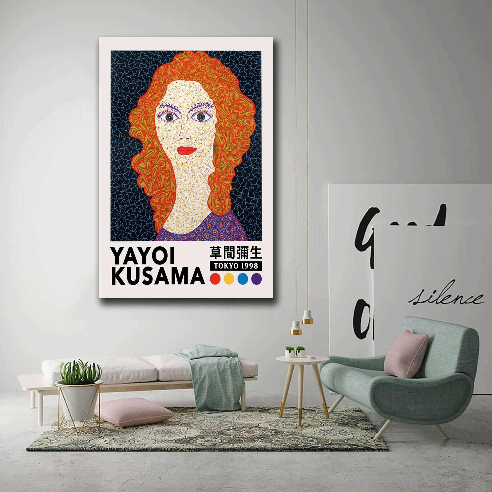 Amazon.com: AutumnChi Canvas Painting Wall Mural Print Yayoi