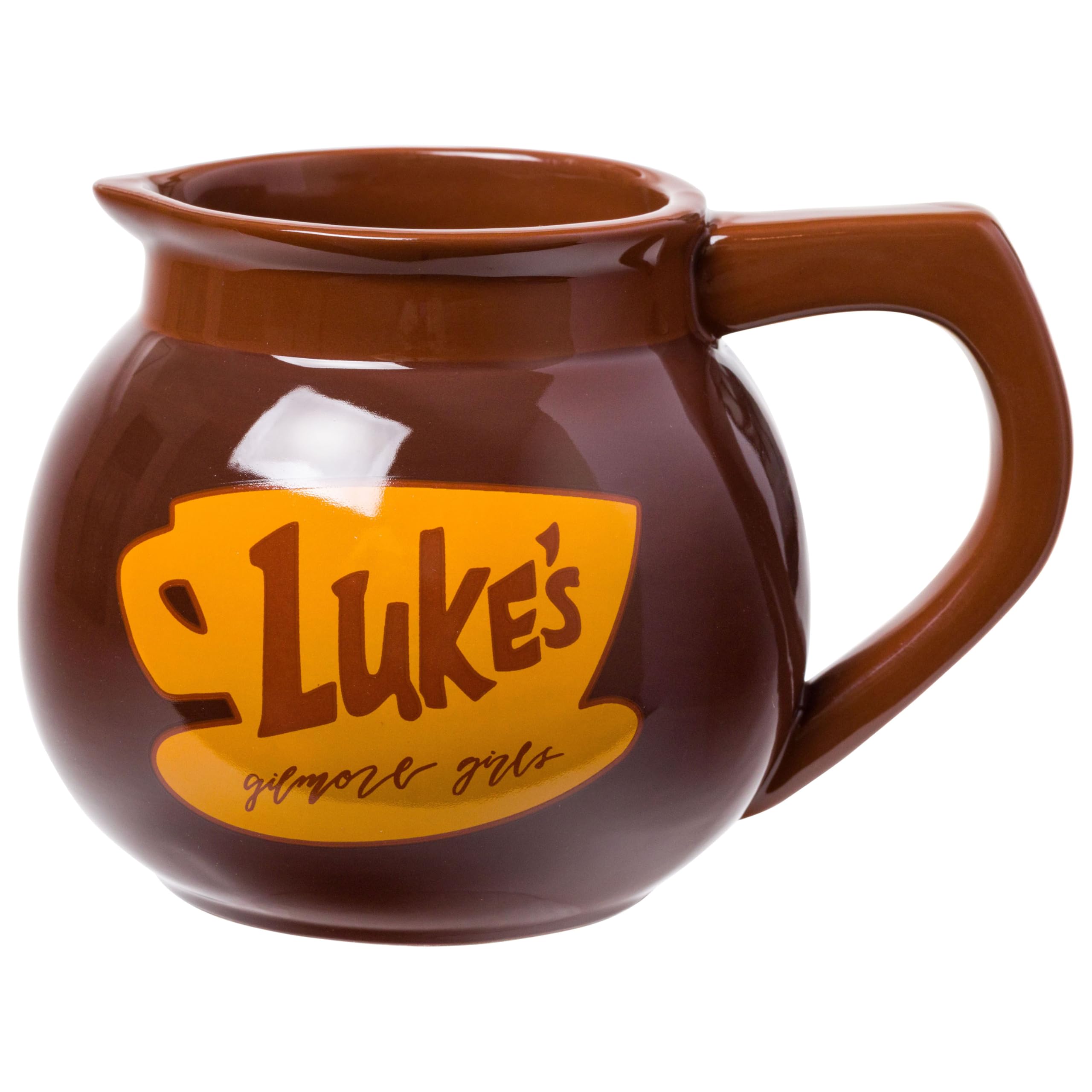 Silver Buffalo Gilmore Girls Luke's Coffee Pot Ceramic 3D Sculpted Mug, 20 Ounces