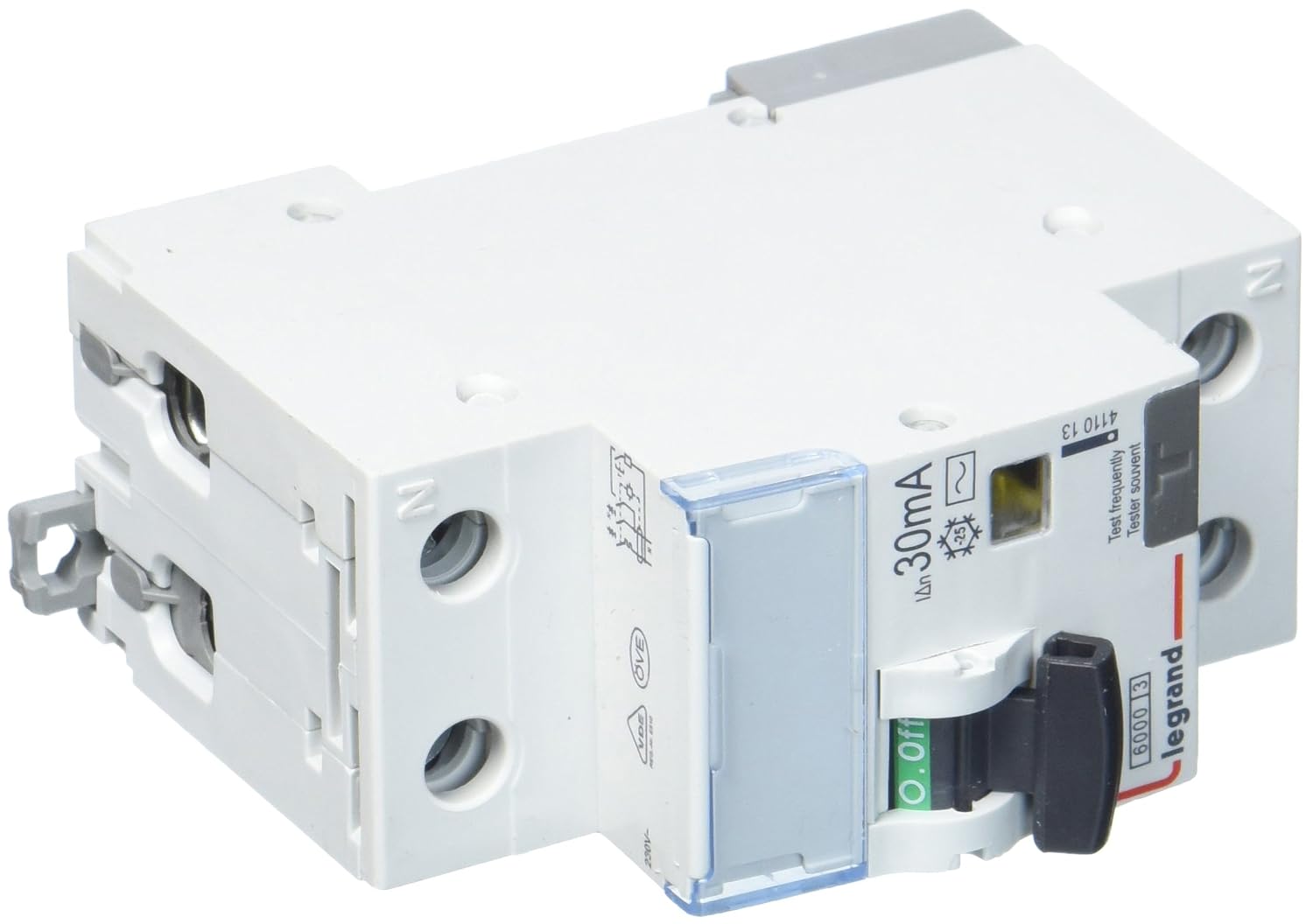 Interruttore Differenziale Legrand 411061 DX3 – 1P+N 16A 6kA 30mA – Protezione Elettrica Garantita