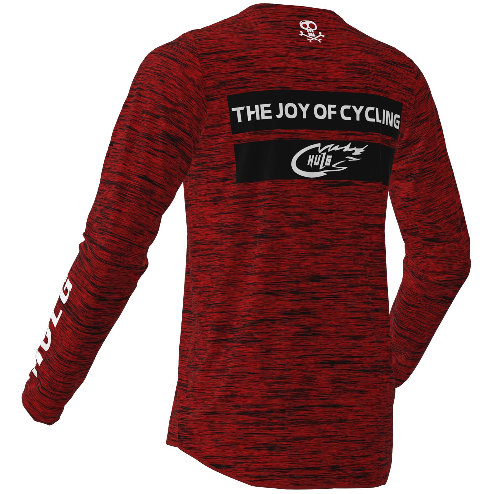 HULG Maglia MTB, Maglie Ciclismo da Uomo, Maglia Motocross, Tuta da Discesa, Asciugatura Rapida E Traspirante, Adatta per MTB/BMX/motociclette da Fondo E Altri Sport