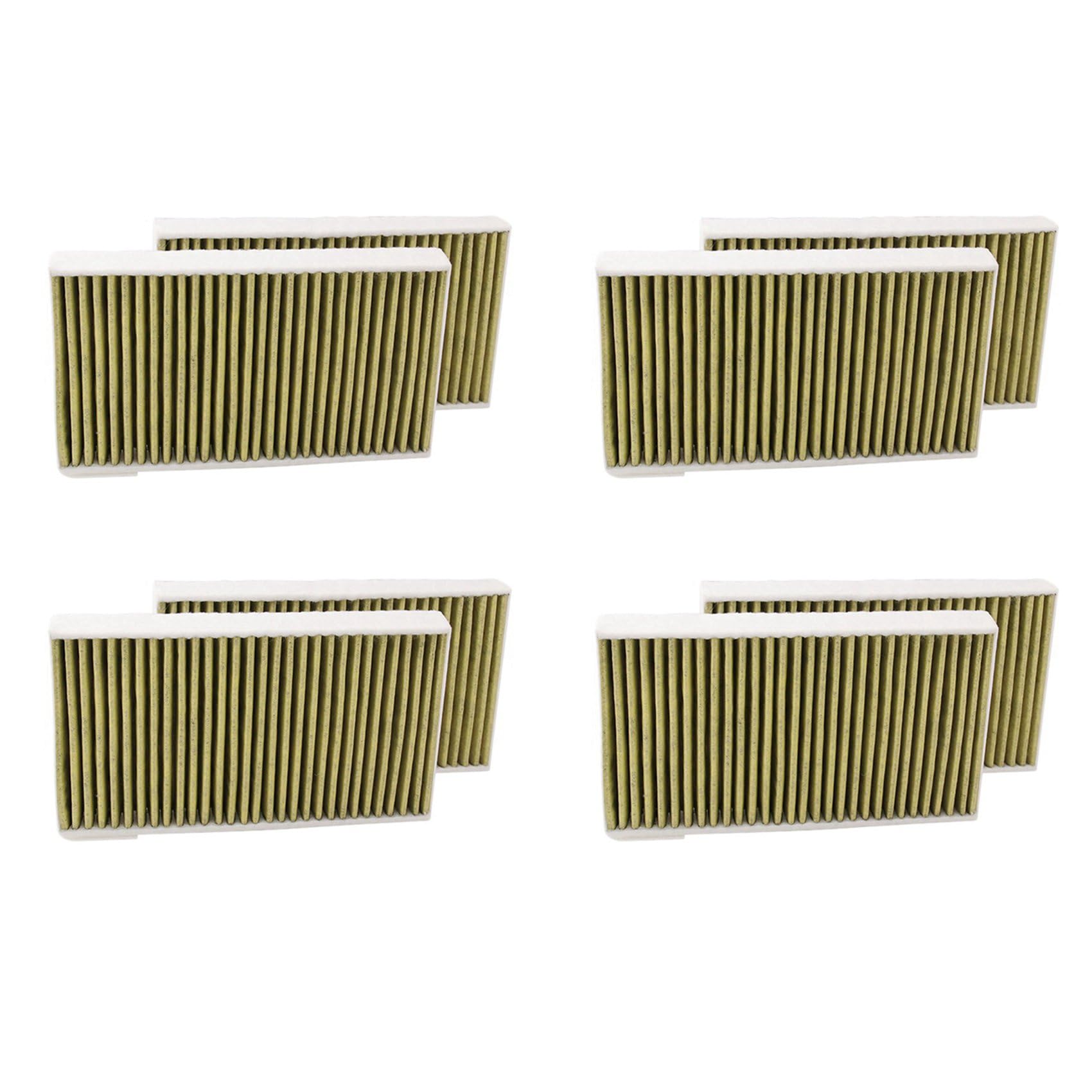 Reemplazo de Filtro de Aire Acondicionado Modelo 3 de 8 Uds para Modelo 3 y con Filtro de Aire de Coche de Carbón Activado