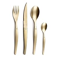 Lou Laguiole - Jet - Posate 16 pezzi Champagne