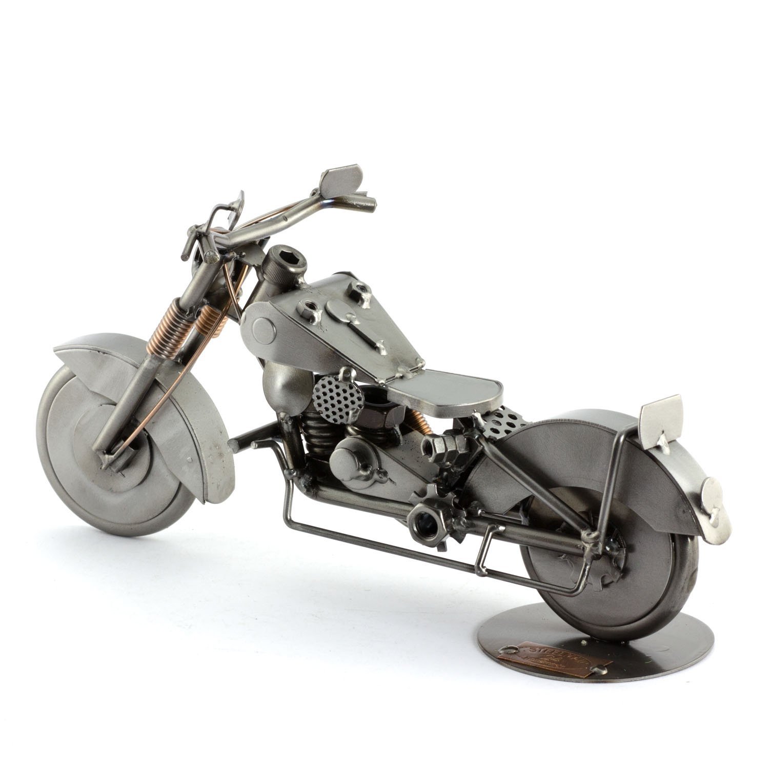 Metalen kip figuur De buitengewone kip TBW19779 | Metalen kippen en