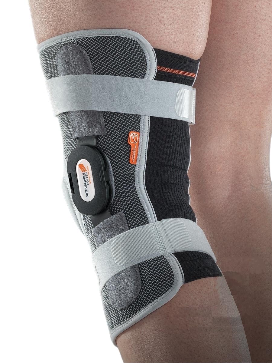 ROTEN - Ginocchiera GENUSKILL 22 con aste articolate policentriche - controllo F-E - Corta - Mis.EXTRA LARGE - Marchio CE