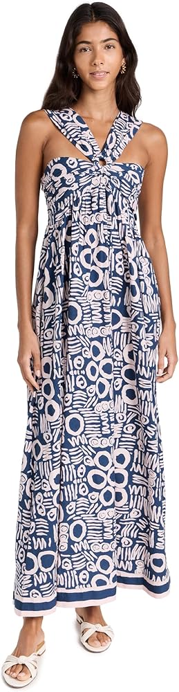 Amazon.com: Cleobella Vestido largo Zola para mujer, Isla : Ropa, Zapatos y  Joyería