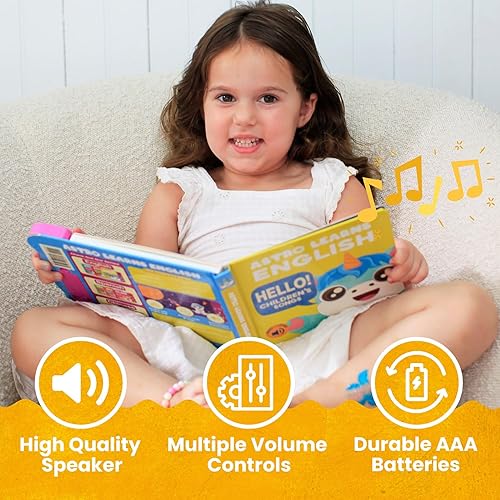 Miniatura 6 de Nuevo! Oferta de paquete de Astro Learns English  Libros de sonido, juguetes para niños pequeños y juguetes educativos para niños pequeños de 1 a 3