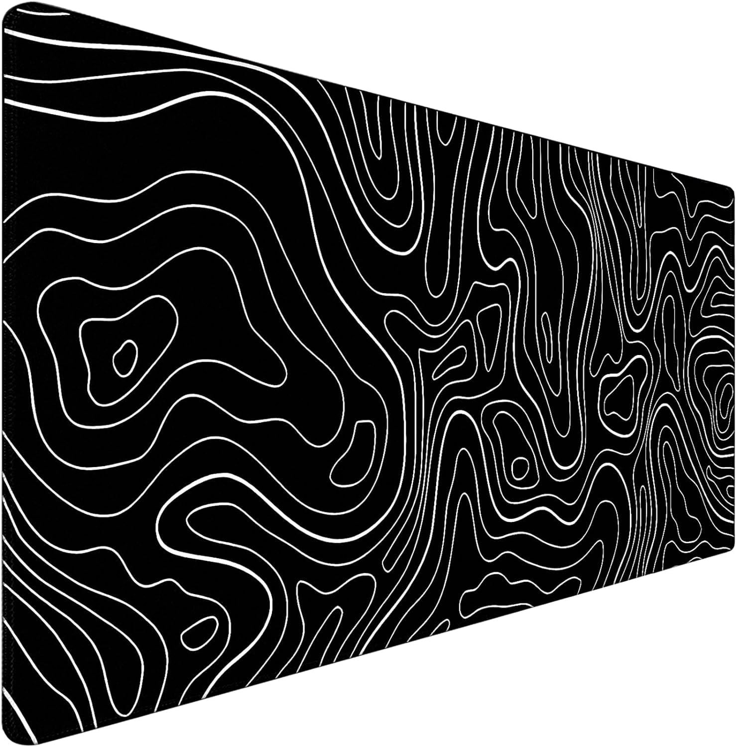 Large Mouse Pad, Big Desk Mat Large Office Desk Pad, Durable Extended Mouse Mat 35.4"x15.7" Mousepad with Non-Slip Rubber Base & Stitched Edge for