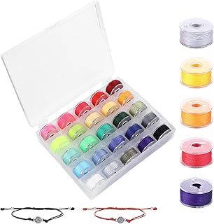 Gewachste Baumwollschnur 0,55mm x 10m