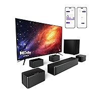 ULTIMEA 7.1 Soundbar TV, Compatibile con Dolby Atmos