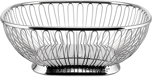 Alessi Cesta de alambre cuadrada