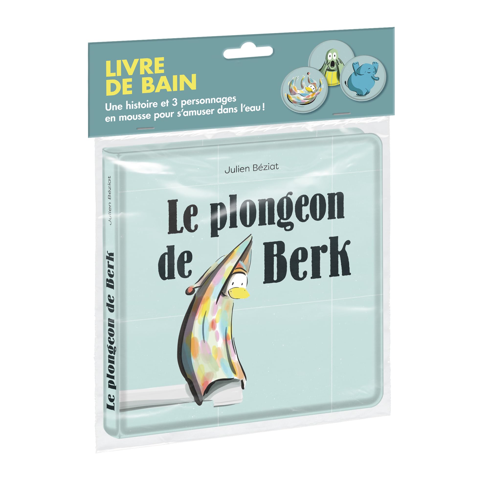 Le plongeon de Berk ! (Livre de bain): Nouvelle édition