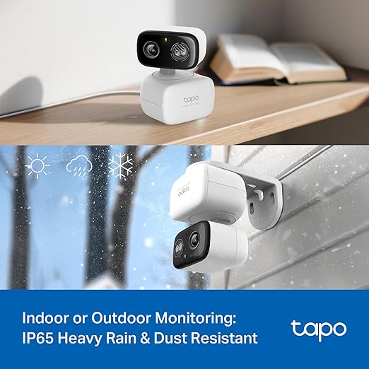 Tapo 2K 3MP Pan/Tilt Indoor/Outdoor Security Camera