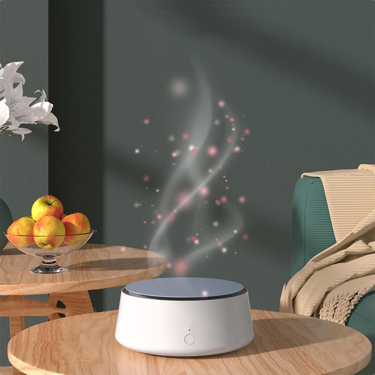 Car Smart Aromatherapy Spray,Waterless Essential Oil Diffuser Rechargeable, Portable Aromatherapy Diffuser for Car and Home,Mini USB Air Scent Small Humidifier for Car Room Home Office Bedroom