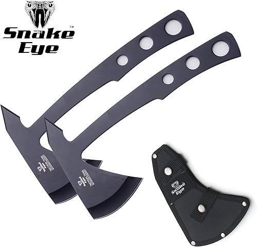 Miniatura 3 de Hacha de campamento Snake Eye Tactical, compacta, de espiga completa, para caza, pesca, supervivencia