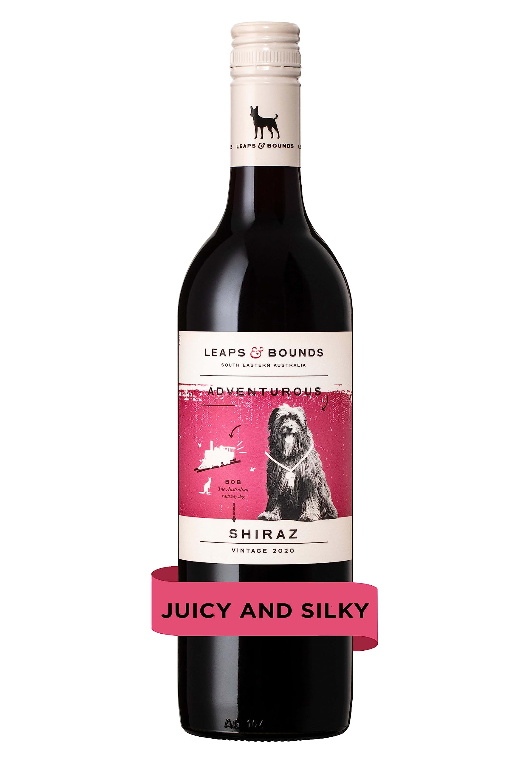 Leaps and Bounds Shiraz Red Wine, 75 cl