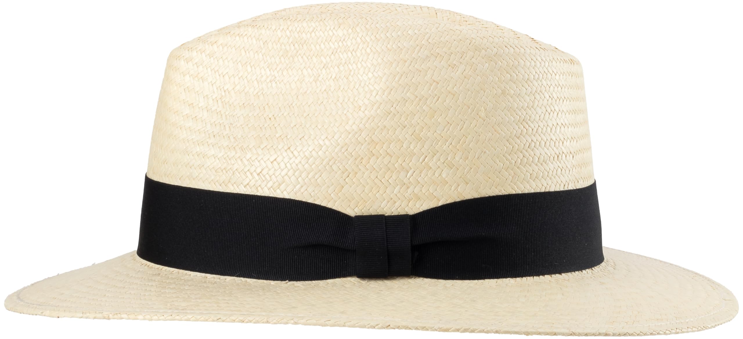 SCIPPIS Santiago Original Panama Hut – Handgeflochtener Fedora Sommerhut aus 100% Paja Toquilla – Leichter Sonnenhut mit Ripsband – Herren & Damen