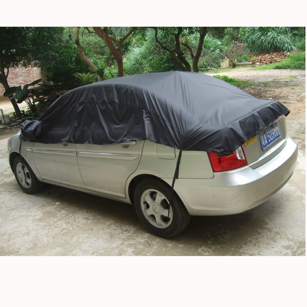 VIGORWORK Universal Car Covers Styling Outdoor Sunshade Heat Snow Protection Dustproof Anti UV Protection Covers Solar Protector Size — view 5