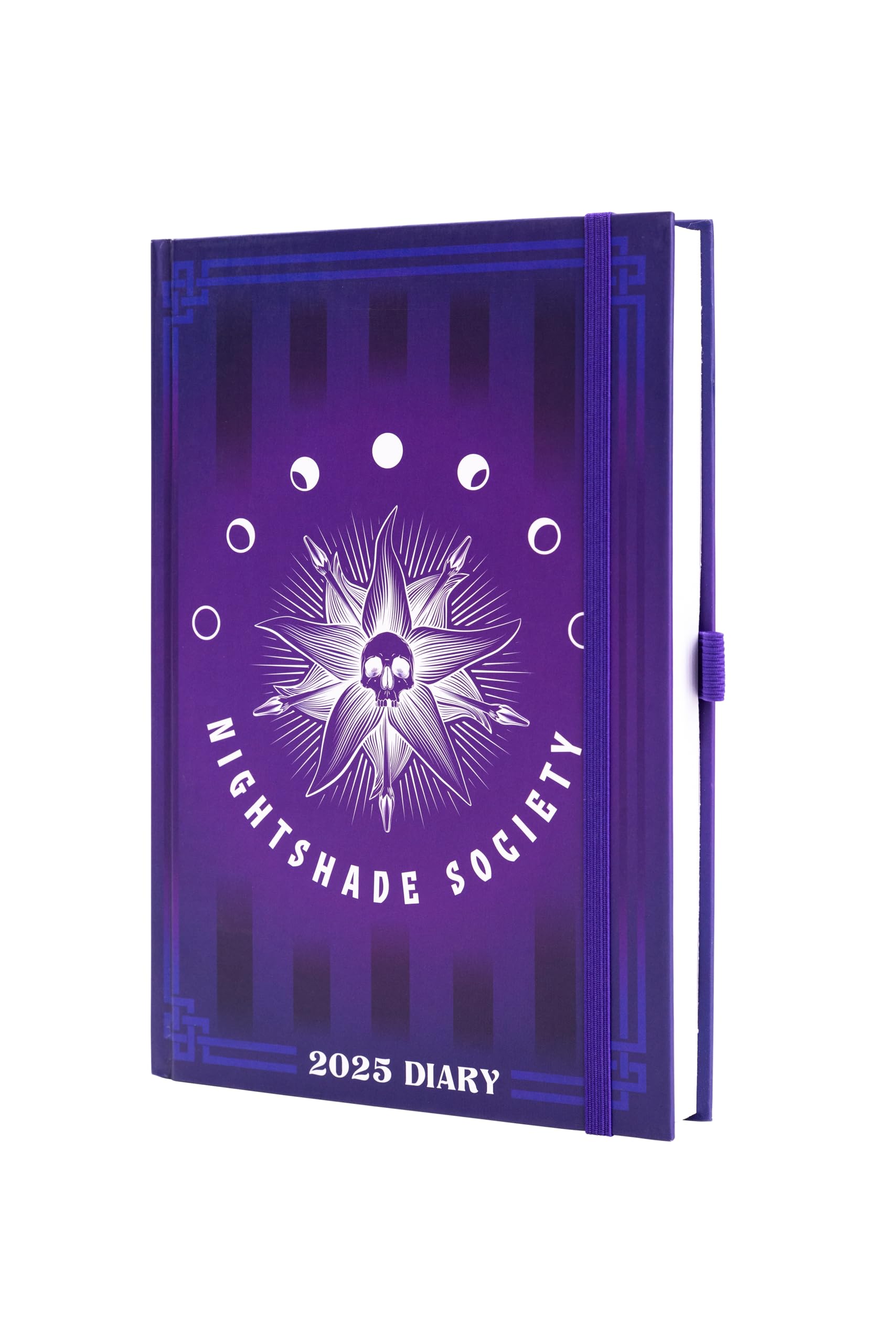 WEDNESDAY 2025 A5 Diary, Stylish DTP Design with Dark & Elegant Theme Inspired by the Show