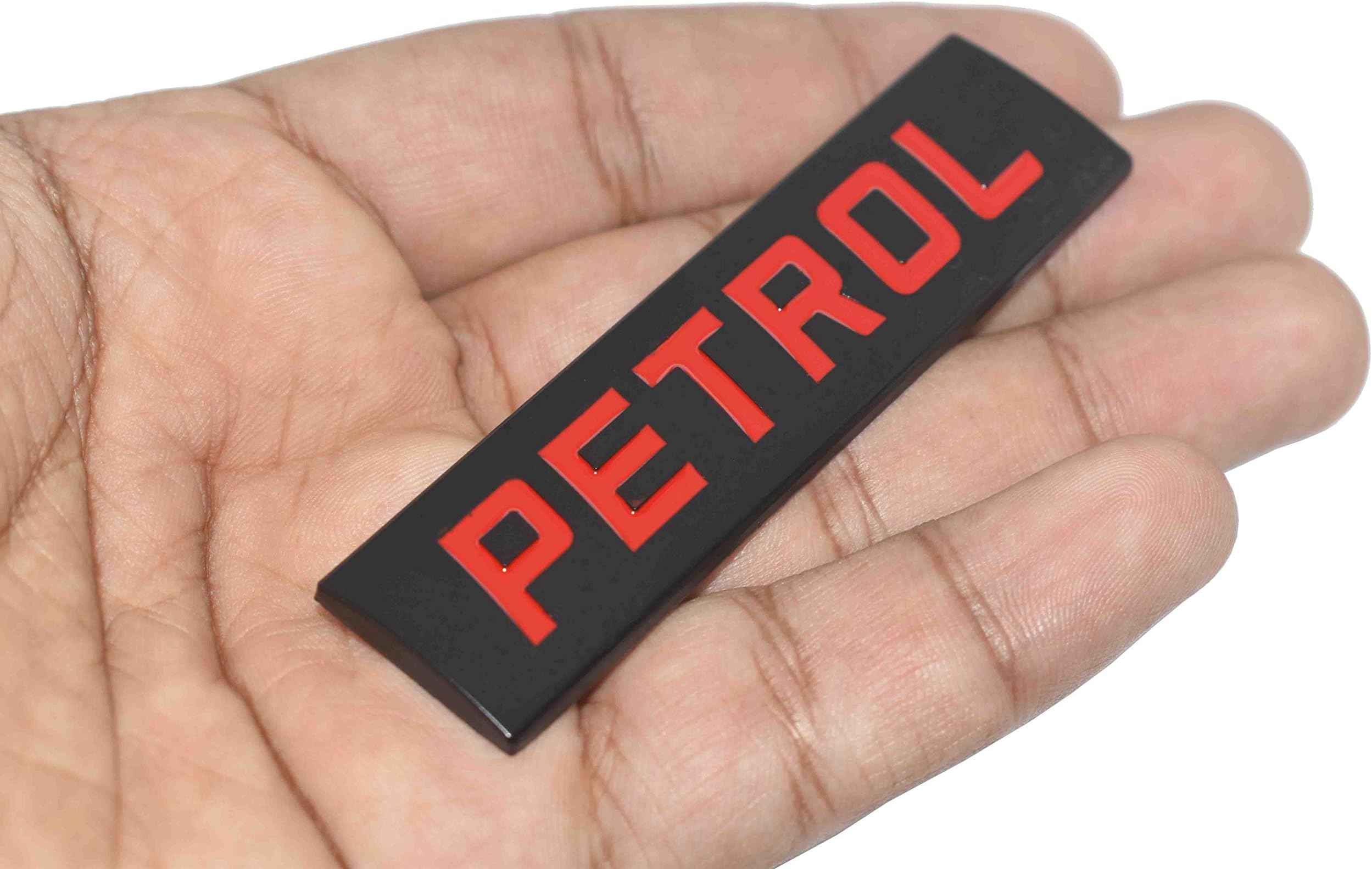 Incognito Petrol Reusable Sticker For Car Fuel Tank, Metal (Black ...
