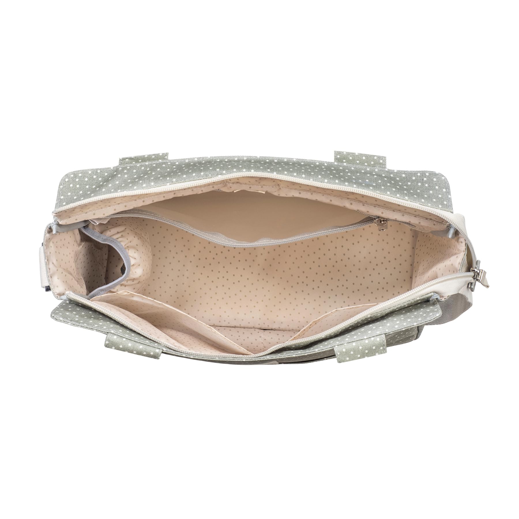 Walking Mum - Bolsa Canastilla Topito Poppy Musgo