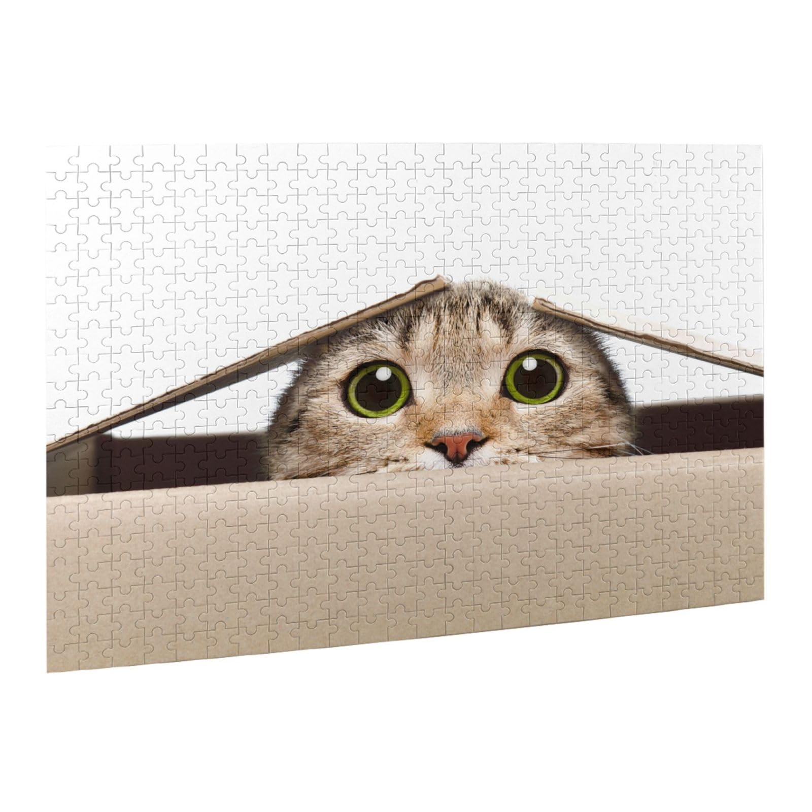 猫のアートジグソーパズル 18x23.5インチ 500ピース 猫のアートジグソーパズル 18x23.5インチ 500ピース Amazon