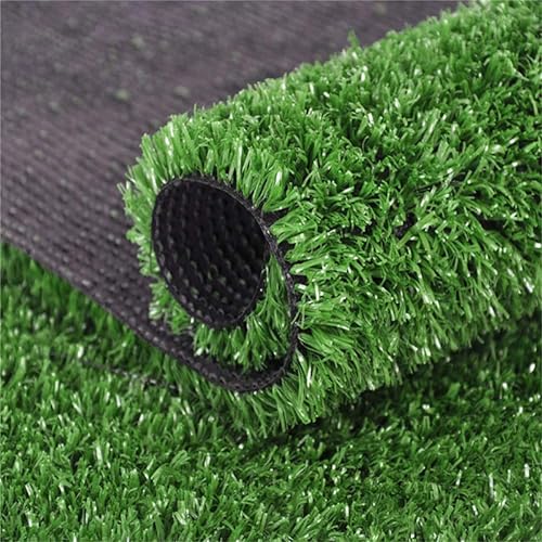 Sigetree Alfombras de césped artificial tamaños personalizados, alfombra sintética para interiores y exteriores, alfombra de césped sintético para