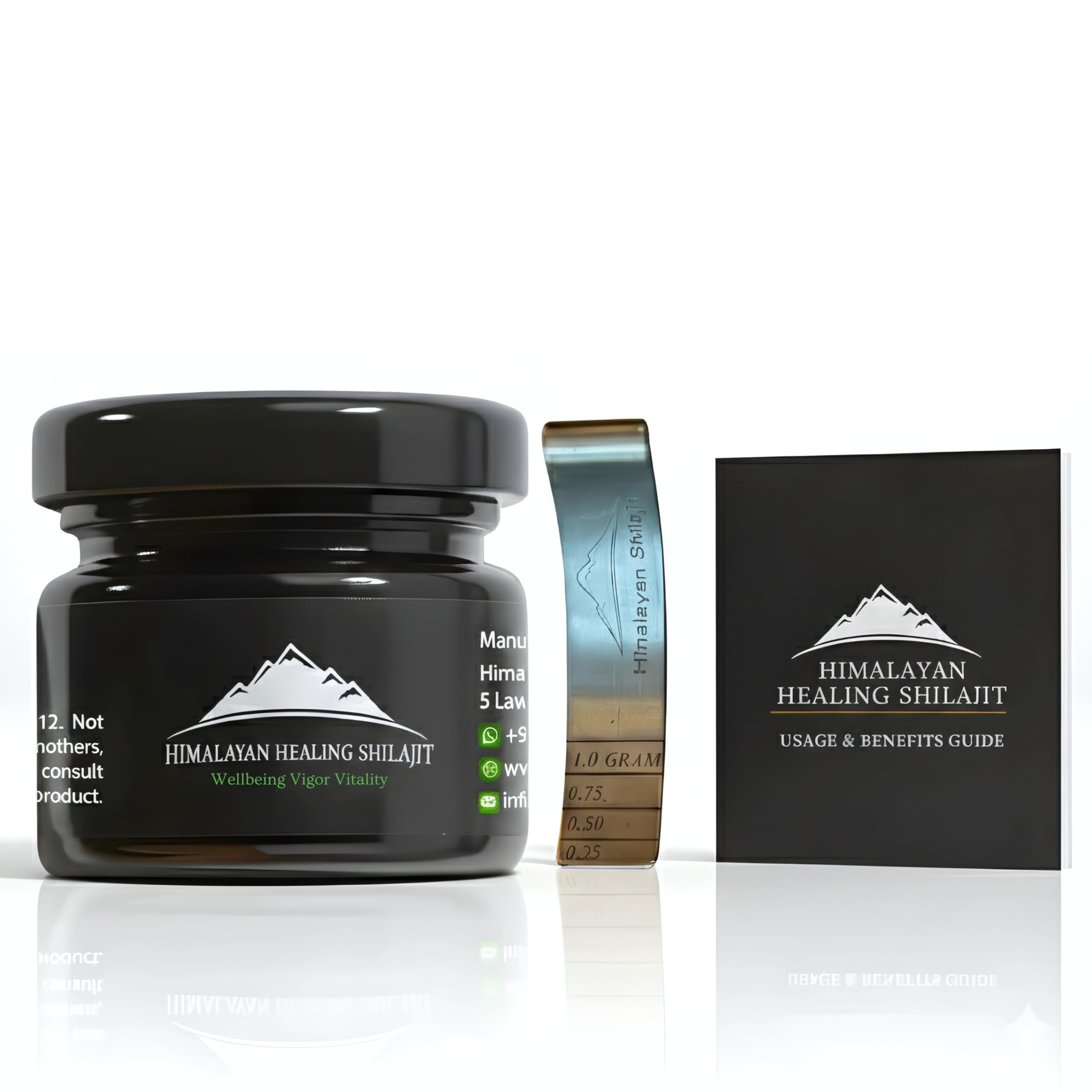 Gold Grade Himalayan Shilajit Resin For Men & Women | 500MG Max Potency | Lab Tested 100% Organic Shilajit With 85+ Trace Minerals & Fulvic Acid For Focus, Energy And Immunity 30 Gram