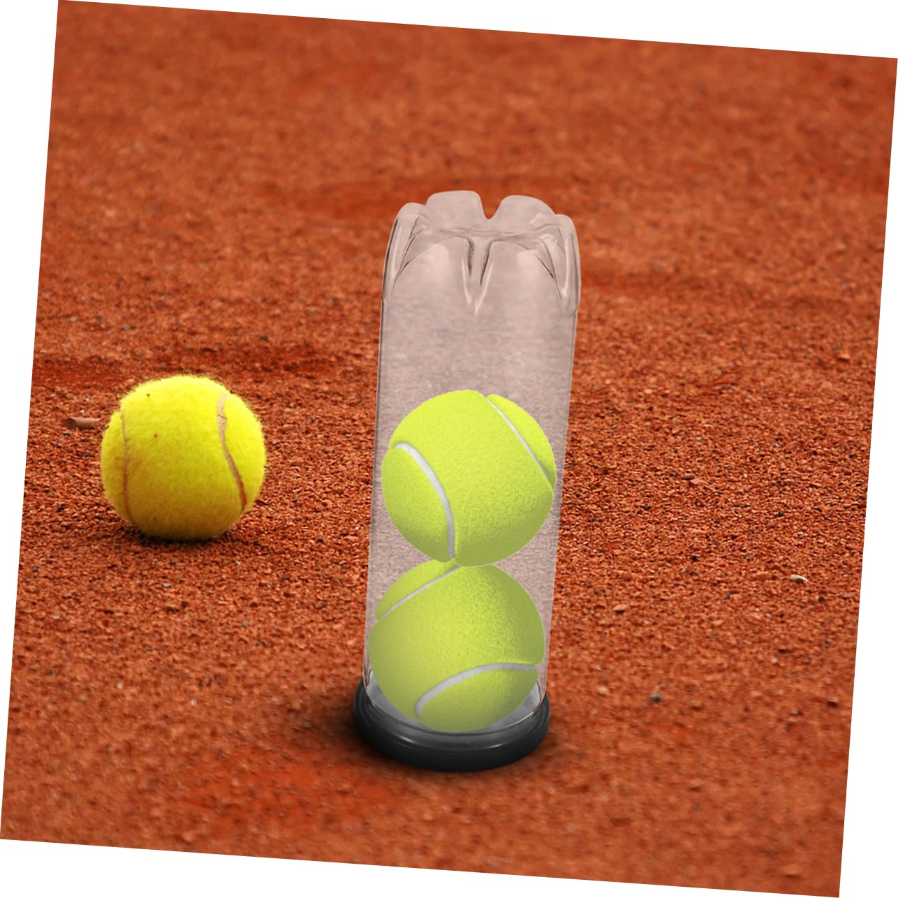 (送料込み)テニスボール保存容器 10本セット Amazon | INOOMP 透明なテニスボールホルダー 製ボトル テニス