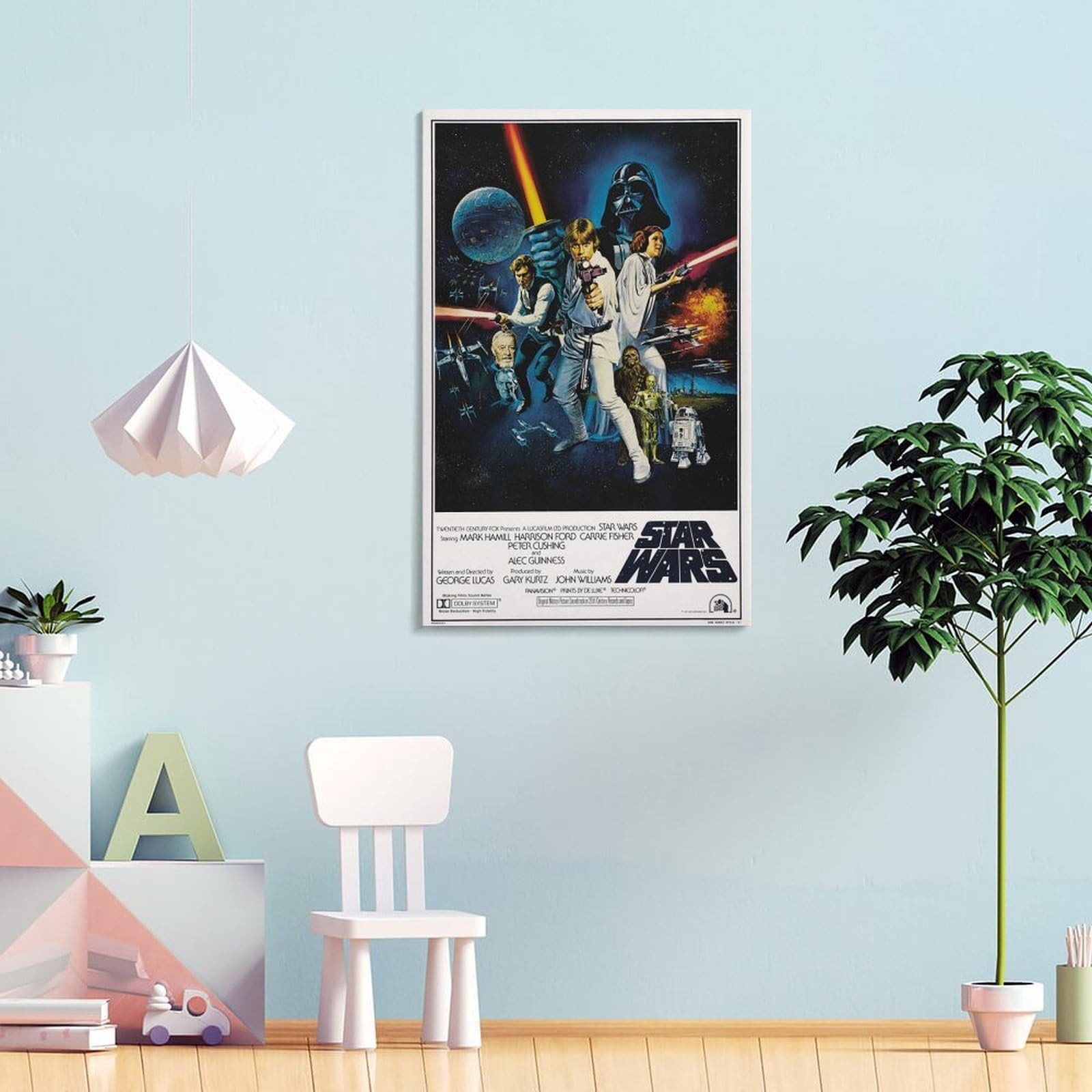 Amazon.co.jp: スターウォーズ ポスター 映画アートワーク ルーク