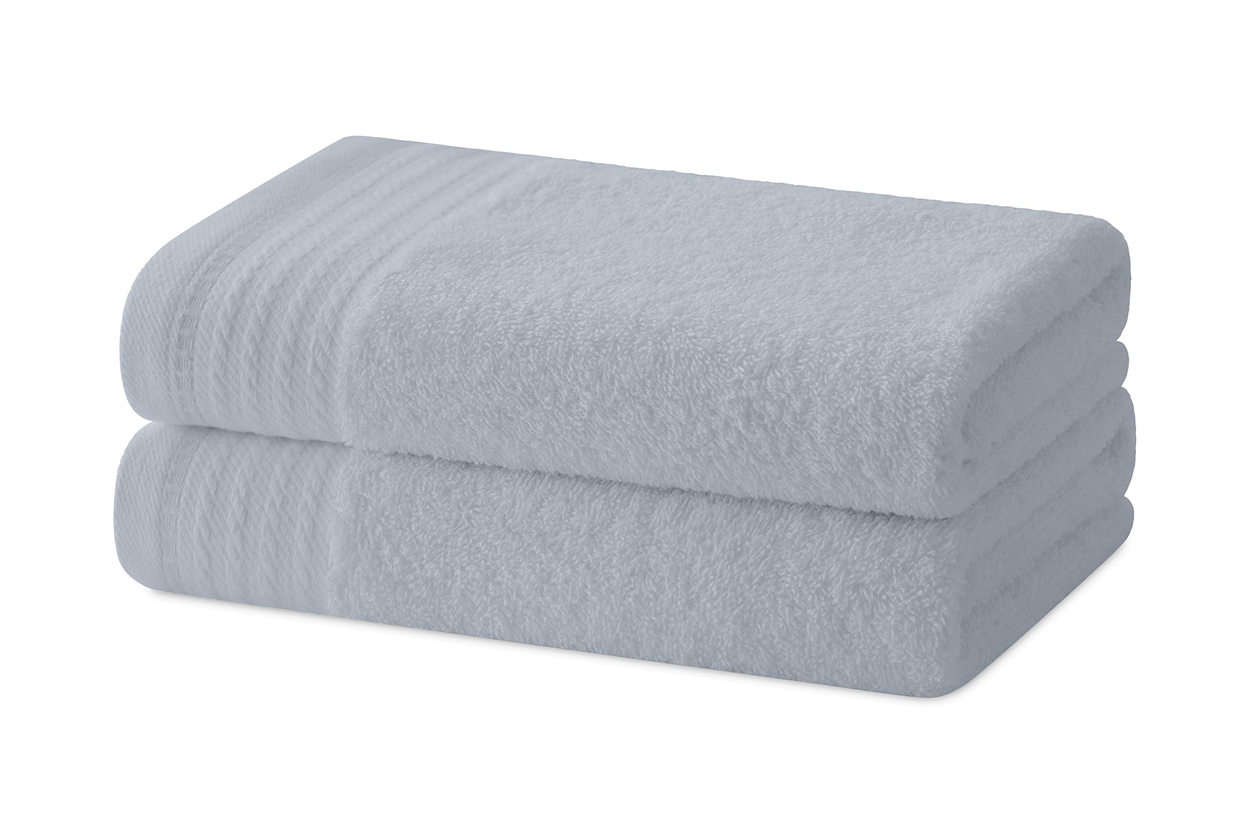 Juego de 2 Toallas de Manos 100% Algodón 480g/m2 100x50 cm