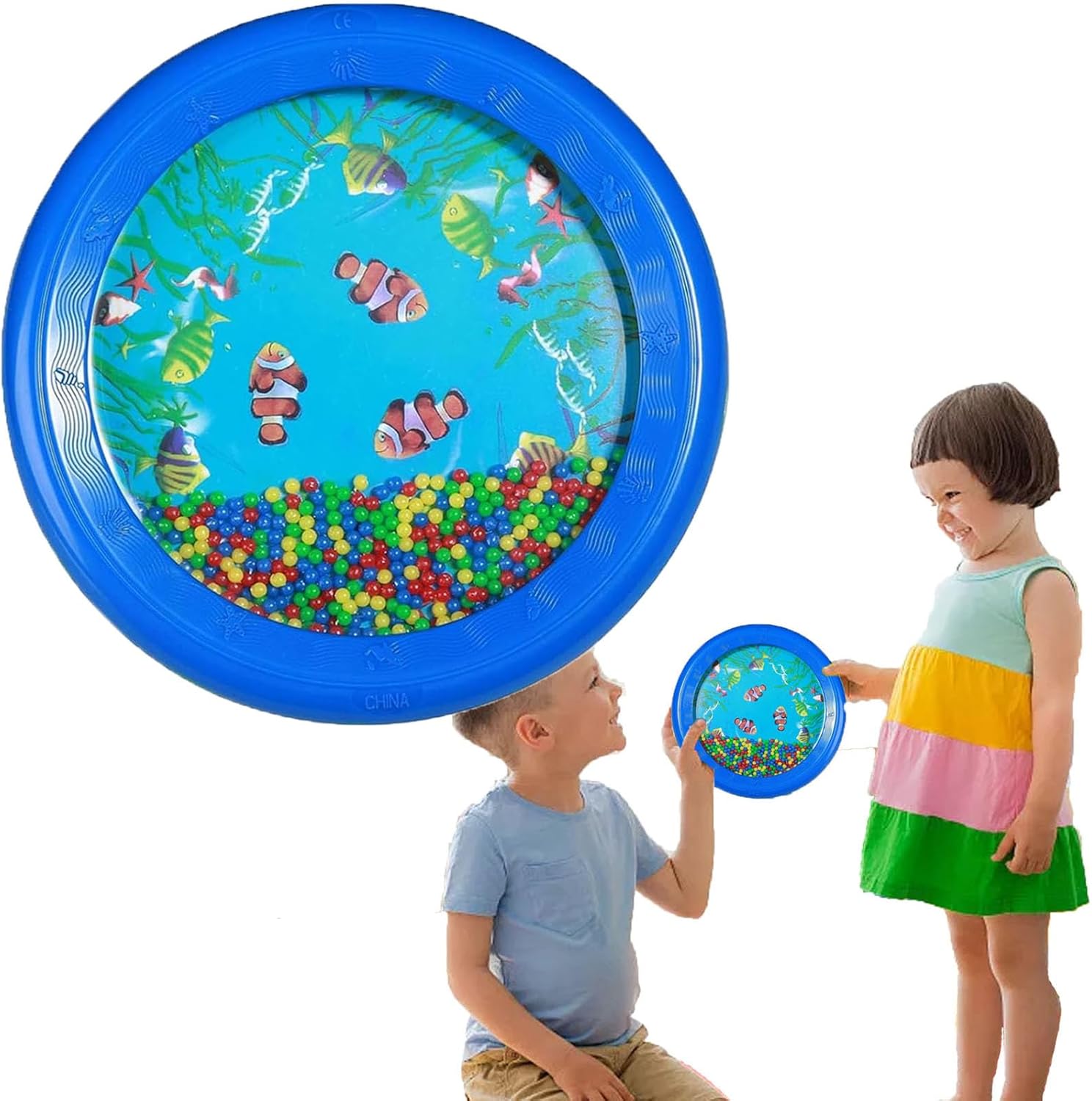 Ocean Drum, Toy Drum, Percussion Instrument Early Education toy Musical