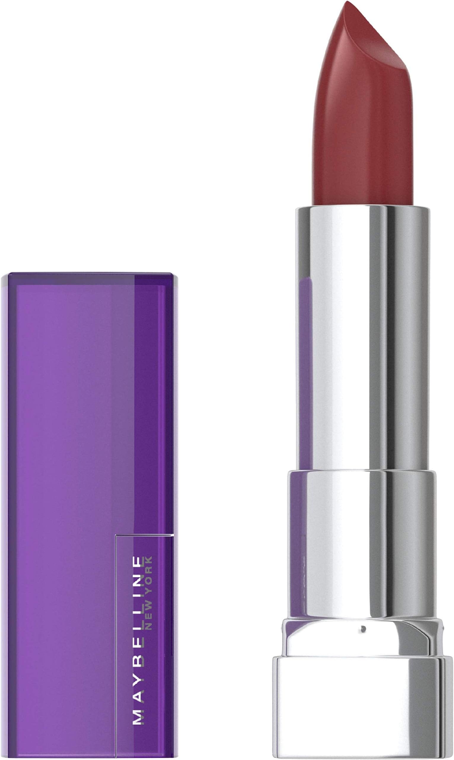 Maybelline Color Sensational Lipstick, Lip Makeup, Cream Finish, Hydrating Lipstick, Plum Paradise, Wine Plum ,1 Count