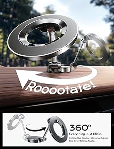 LISEN for MagSafe Car Mount for iPhone 17 PRO MAX, Extra Smal Ultra Magnetic Phone Holder for Car Dashboard, Car Phone Holder, Phone Holders for Your Car, Fit for iPhone17 Pro/Air/Max 16 15 14 13