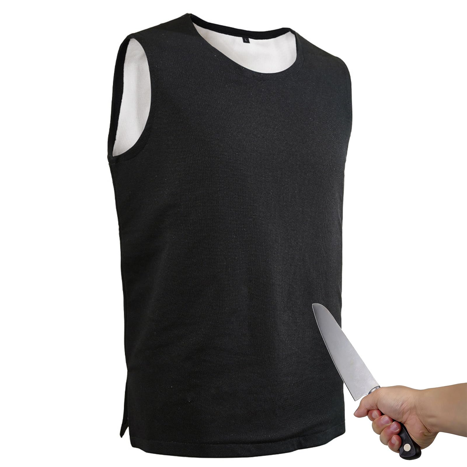 Chaleco Antibalas De Nivel 4, Chaleco Protector Anticuchillo, Ropa a Prueba De Cuchillos, Autodefensa, Chaleco De Protección Total, para Policía Y Personal De Seguridad M